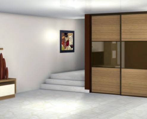 Dressing sur mesure Hom'in : portes coulissantes