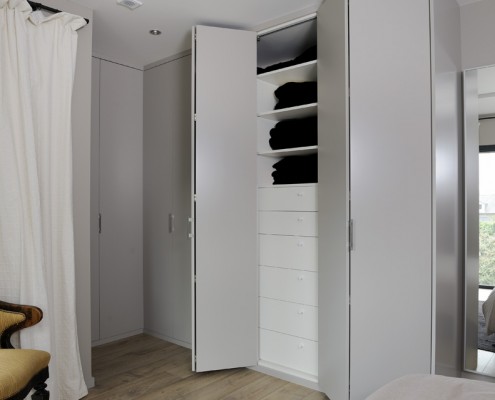 Dressing sur mesure Hom'in : portes pliantes