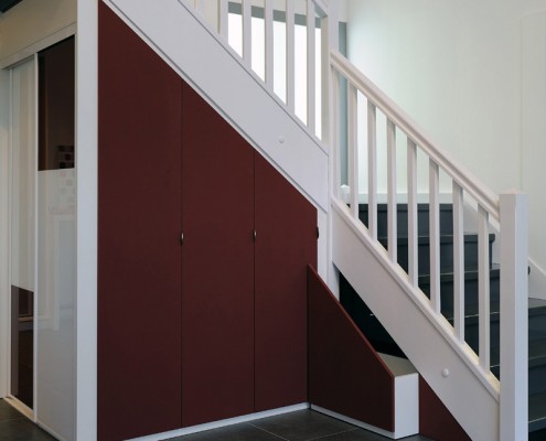 Aménagement sous-escaliers sur mesure Hom'in